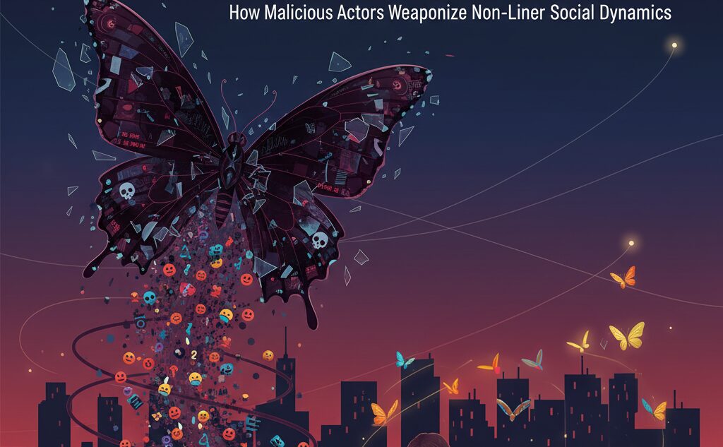 The ‘Dark Butterfly Effect’: